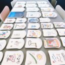 수채화 예술 도자기 이미지