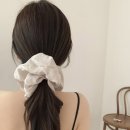 풍성곱창 | 셀프러브 메이플 볼륨 스크런치 - 바스락 실크 풍성 빅사이즈 곱창밴드 : selflove 솔직 후기