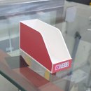 3POP PC | [아크릴진]무인매장 포맥스 진열대 제작 후기｜할로제로 맞춤 2단 칸막이 진열대