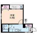 도쿄도이타바시구 | 도에이 미타선 이타바시혼초역 도보5분 | 2층 1K 28.03㎡ | 월 80,000엔 이미지