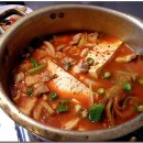원산생고기김치찌개