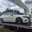 창원4 | [창원 벤츠 출고후기] E300 4MATIC Exclusive 화이트/브라운 인테리어 – 현금출고 &amp; 자택 탁송 전달