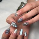 수원-0065 | 수원역 네일 가을 호피 네일모드 내돈내산 후기