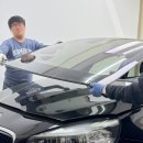 BMW 자동차 앞유리 돌빵 수리 X, 자차보험 교체 후기