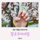 인천 구월동 모래내시장 팔로우미네일에서 봄네일하고 벚꽃엔딩