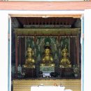 상주 남장사 보광전 목각아미타여래설법상 | 노악산 남장사(경북 상주) – 일주문에서 보광전·극락보전, 그리고 맷돌까지