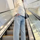 [데일리룩] Zooc, 널널하니 엄청 편한~ 세미 부츠컷 청바지 실착용 후기