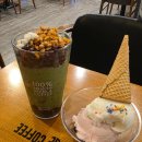빽다방익산동산 | [리뷰] 메가커피 여름한정 신메뉴 컵빙수 리뷰!! 팥빙젤라또 & 말차젤라또 파르페 리뷰