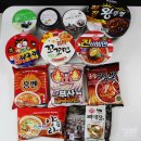 합천푸드뱅크 | 농심 김치짜구리, 팔도 김치꼬꼬면, 짜장왕뚜껑, 오뚜기 진비빔면 큰컵, 마라도 짜장면, 홍멘, 황태...