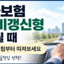 운전자보험 갱신형 비갱신형 고민될 때, 운전기간과 기존 보험부터 따져보세요 이미지