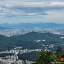 멀리보이는 아차산과 불암산 이미지