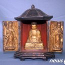 영조사 목조아미타여래삼존불감 이미지