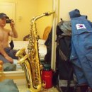 색소폰(야간) 이미지