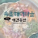 마을애견 | 강원도 설악산 속초 전복 맛집 속초해녀마을 애견동반 내돈내산 후기