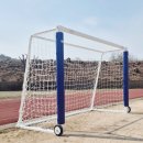 용이초등학교 | 당진 석문중학교 이동식 풋살골대 설치 사례 │ 학교 운동장 체육시설 납품 후기