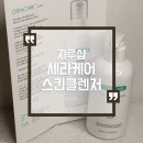 수정 스킨케어 | 좁쌀여드름 얼굴 붉은 기 얼굴 홍조 예방 폼클렌징 추천 지루샵 세라케어 스킨 클렌저 후기