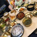 부산 당감동 점심맛집 솥마루 시부모님과 아이 셋 데리고