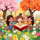 희망의 꽃밭에서 이미지