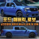 포드 매버릭 로보 5천만원대 팩토리 튜닝카 공개 및 판매