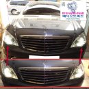 S550 2007년 W221 제논 헤드라이트 전구 밝기 저하 5500K 20% 밝기 업 개선 버젼 순정 좌 우 교체 벤츠 수입차 메딕 오토 파츠 부품 용품 oem 중고 라이트 램프 이미지