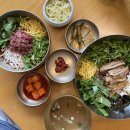 NR-7[포석로]-하-1 | 경주 황리단길 밥집 황남양옥 솔직후기(미나리 육전 비빔면, 한우 육회 물회)