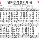 새찬송가 225장 실로암 샘물가에 핀(통일 298) [찬양듣기&악보] 이미지