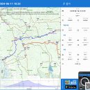 계룡산(신원사주차장 연천봉고개 관음봉 은선폭포 동학사주차장)10.8km(5h36m)+732m-795m-240611 이미지