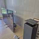 뽀숑 | 포항 펜타시티 동화아이위시 85인치 삼성 TV 무타공 설치 후기