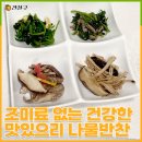 건강한 반찬 추천 조미료 없는 맛있으리 나물반찬 먹어본 후기