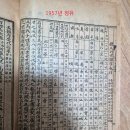 기묘초보 항렬표와 정유보 항렬표 비교/ 판독 중 이미지