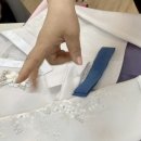 치마저고리 | 신랑측 혼주 한복 후기: 백색 저고리와 푸른 치마의 고결한 조화