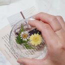 레진아트 공예 티코스터 제작 이미지