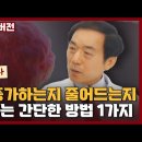 암이 증가하는지, 줄어드는지 확인하는 방법(전문의 문창식 의사 이미지