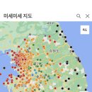 오늘 동해 쪽에 뭔 일 있나요? 미세먼지 400뭐임; 이미지