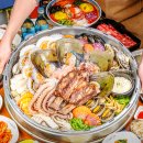 대왕칼국수 | 국회의사당역 맛집 푸짐한 대왕해물칼국수 점심 후기, 갯벌의조개 여의도본점 (여의도 맛집)