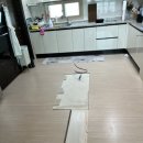 덕풍마루 | 아파트 거실 바닥 철거 후 동화 자연 마루 부분 복원