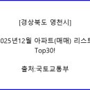 완산상점가 주차환경 개선사업 | [경상북도 영천시] 2025년12월 아파트(매매) 리스트,별빛 도시 영천의 주거 혁신, 2025년 12월 부동산...