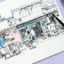 감성드로잉 여행스케치 이미지