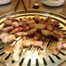 삽겹살이랑 국수랑 이미지