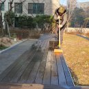 옥외 테이블 오일작업 및 분리수거장 페인트 작업 실시-원석 이엔씨 이미지
