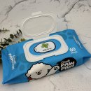 샤워하는 강아지 | 강아지물티슈 클린포포 산책 후 깔끔하개