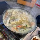 삽교호 맛집 추천 - 짱조개구이회센터 해물칼국수 &amp; 새우튀김 후기 (벚꽃 명소 정보까지!)
