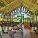 정원이있는 카페 이미지