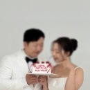 스튜디오반달 | 경기도 양평 라뮤즈 스튜디오 웨딩촬영 후기-케이크씬