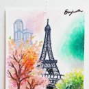 낭만을 그리는 오일 파스텔 이미지