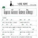 [우쿨렐레 악보]너의 의미 - 아이유 이미지