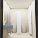 울산광역시도시공사 화장실 | 울산 공장 화장실 리모델링, 3D도면 견적 합리적 인테리어 추천!