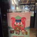 이디야커피 충북진천대교점 | 이디야 신제품 콜라보 리락쿠마 파르페 2종 비교 스티커종류 굿즈 후기