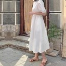 볼륨소매 스트링원피스 이미지