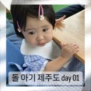 &lt;돌 아기 제주도&gt; 첫째 날 원주공항, 조이 렌트카, 제주 광해 애월점, 마미포유, 이끼숲소길, 용포 바다...